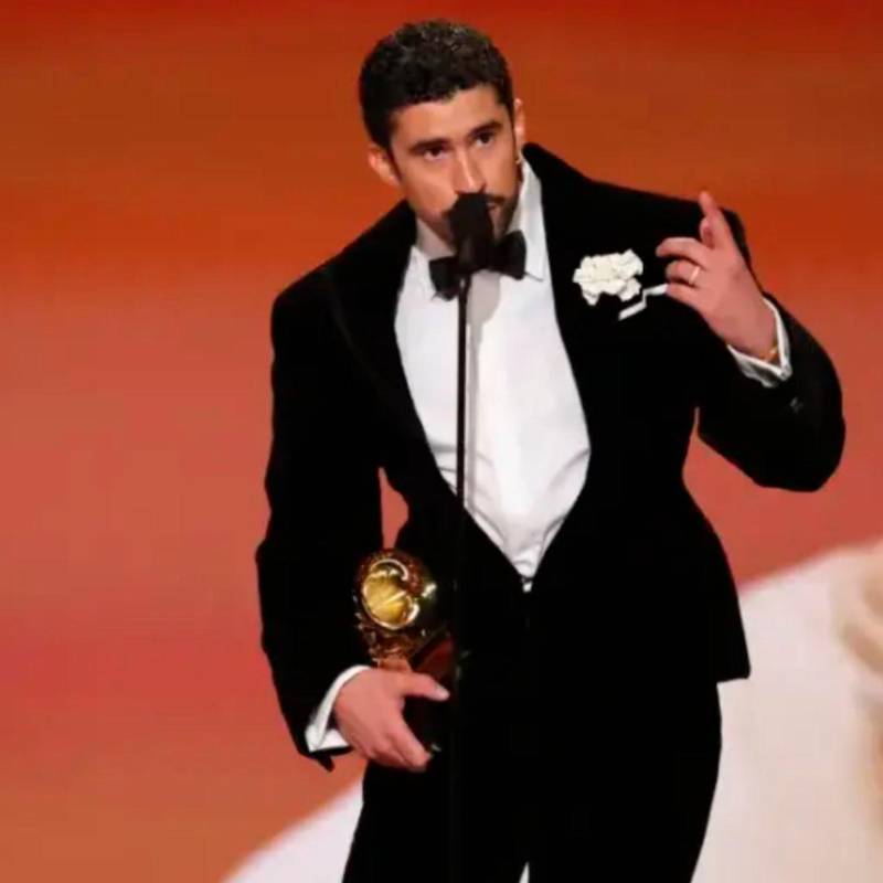 Bad Bunny se presentará este 8 de febrero en el show de medio tiempo del Super Bowl LX. FOTO: Getty