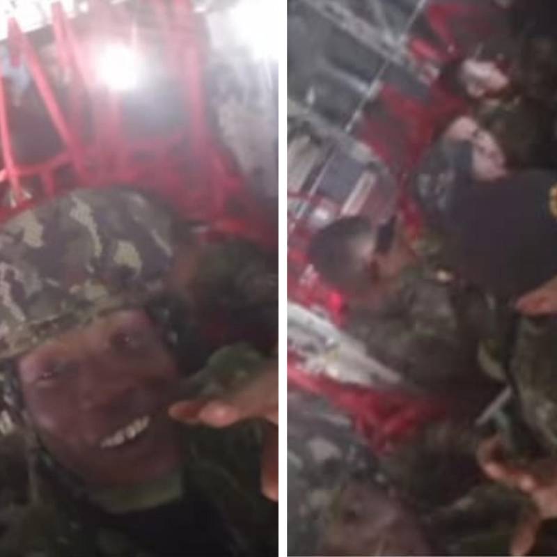 El video, de 22 segundos, muestra los momentos antes de la precipitación de la aeronave FOTO: Captura de video