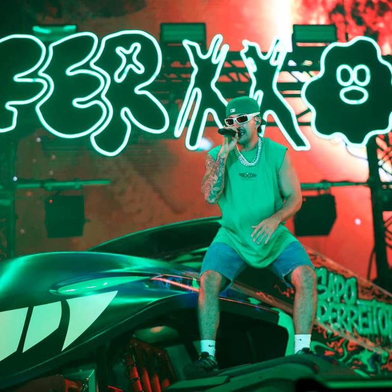 El último show de Feid en Medellín fue en 2024 en el cierre de su gira Ferxxocalipsis. FOTO: Colprensa