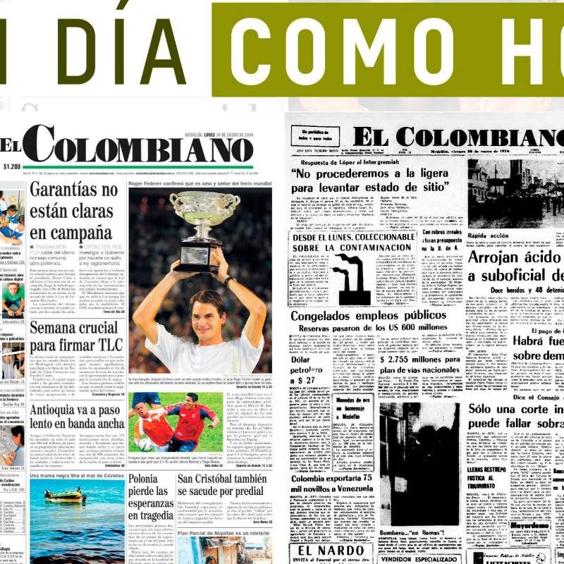 Un día como hoy 30 de enero