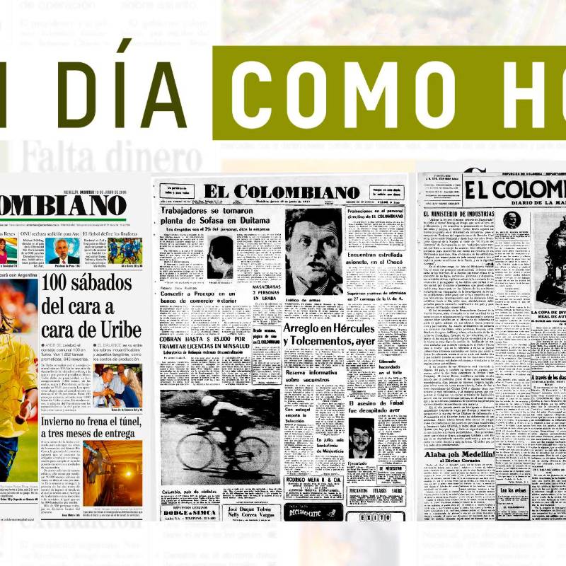 Un día como hoy 19 de junio