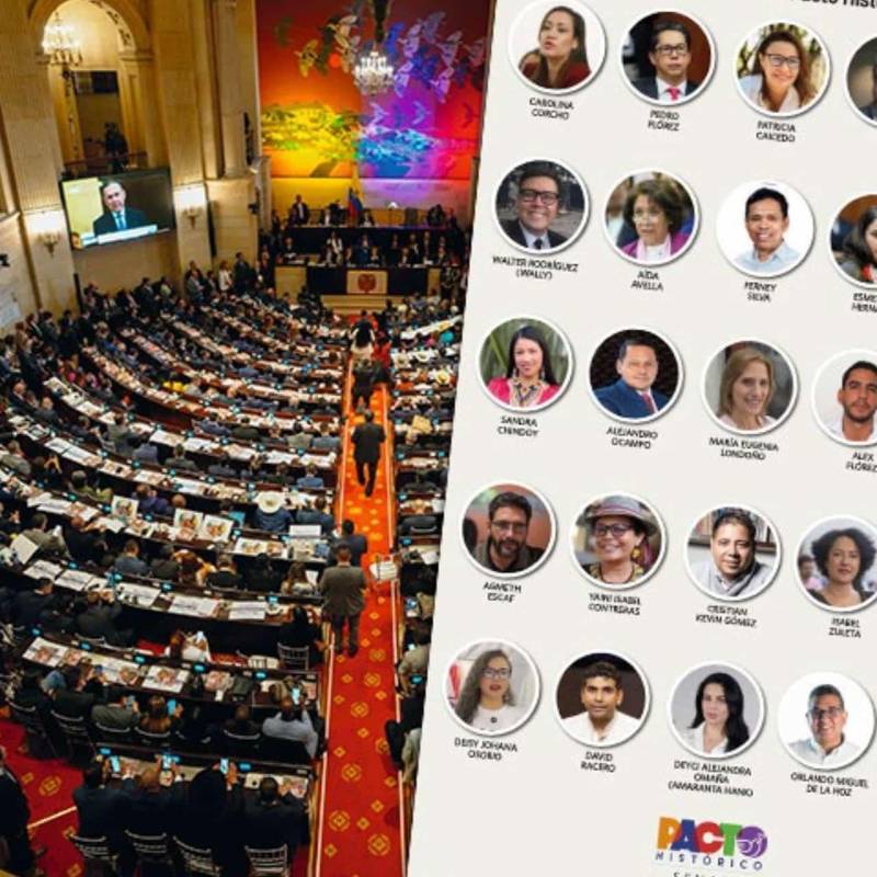 El Pacto Histórico tendrá 25 senadores para el periodo 2026-2030. Foto: Archivo.