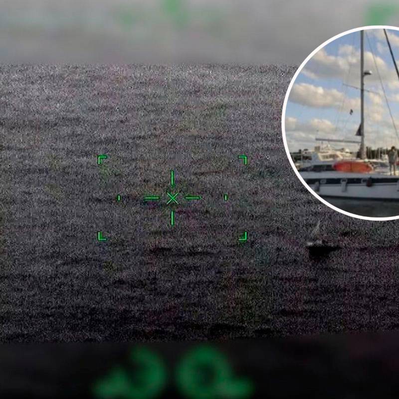 El momento en el que la Marina mexicana localiza en alta mar a las dos embarcaciones que llevan los últimos cargamentos del convoy “Nuestra América”. FOTOS: Tomadas de X @SEMAR_mx