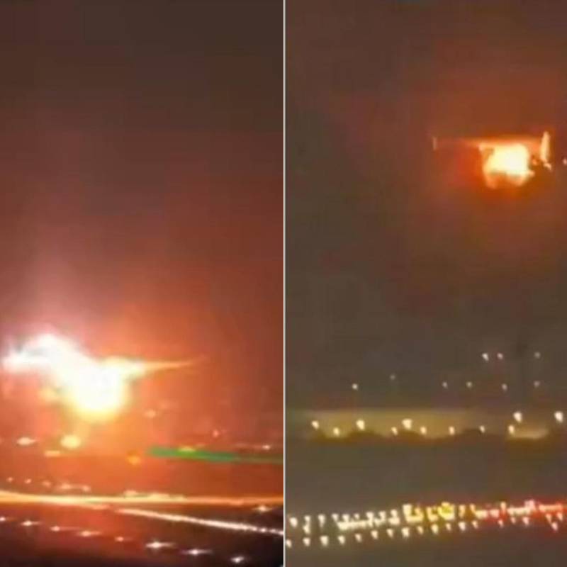 El avión pudo tocar tierra sin contratiempos técnicos adicionales, y los pasajeros fueron atendidos tras el pánico. FOTO: Captura de video de redes sociales @posted_news