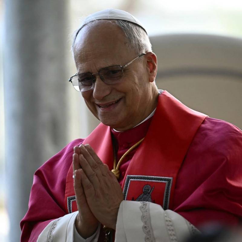 El Papa León XIV. FOTO: AFP