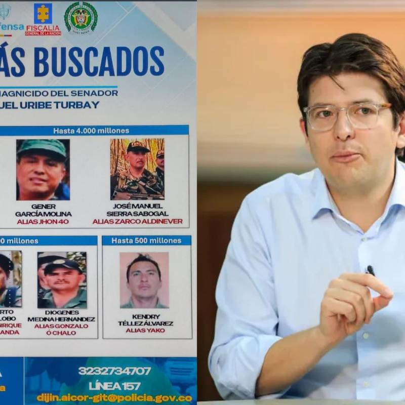 Iván Márquez, implicado en magnicidio de Miguel Uribe. Foto: Colprensa y El Colombiano