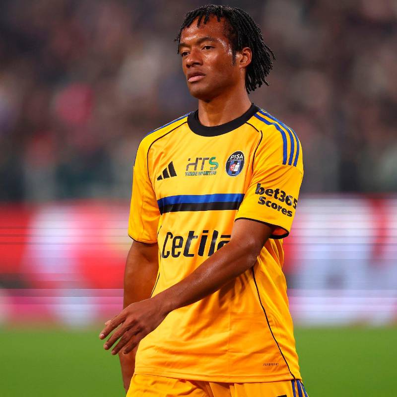 Cuadrado ingresó al minuto 81, pero no pudo evitar la derrota 21 del Pisa, que confirmó su descenso anticipado. FOTO: GETTY