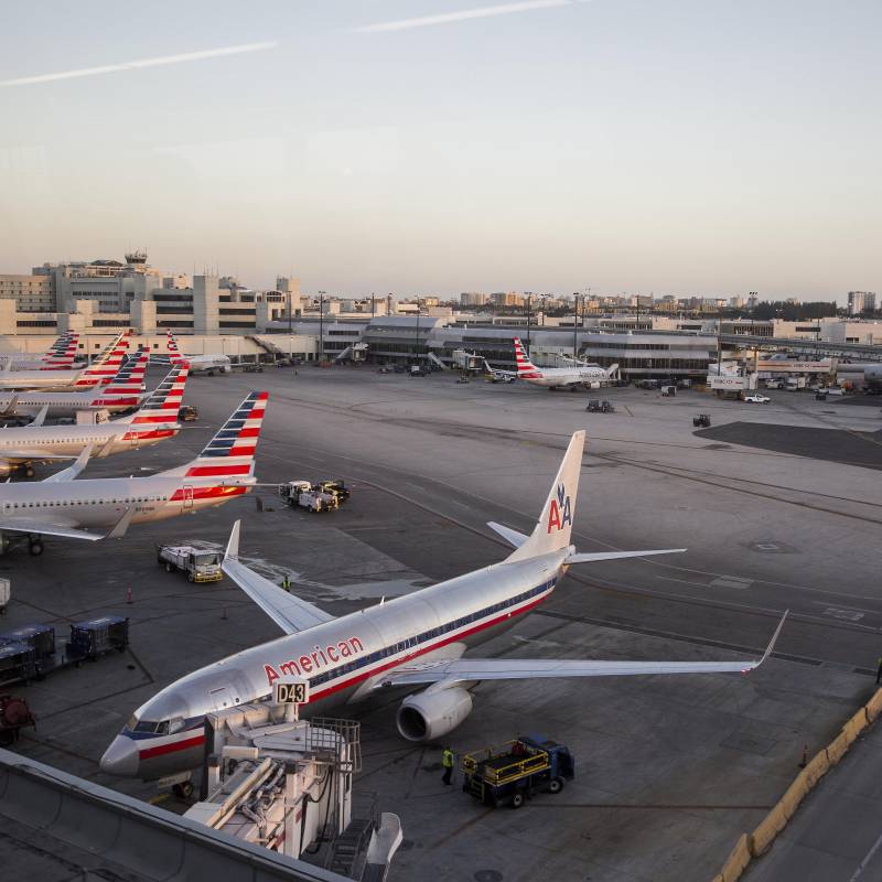 Imagen de referencia del Aeropuerto internacional de Miami, Estados Unidos. Fecha de evento: 09/03/2017. Foto: EL COLOMBIANO