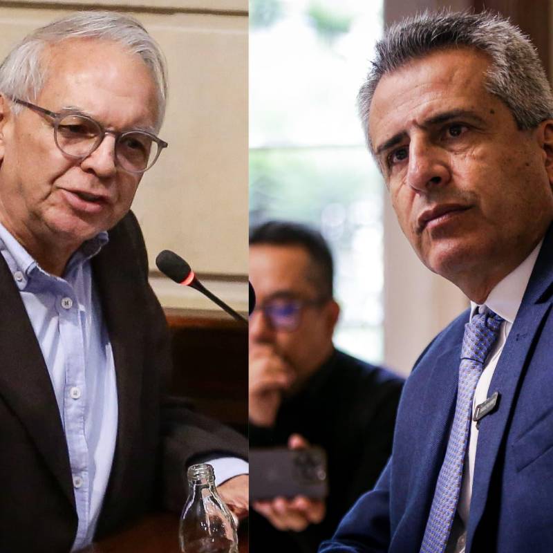 Ricardo Bonilla exministro de Hacienda y Luis Fernando Velasco exministro del Interior serán imputados por caso de corrupción. Foto: Colprensa
