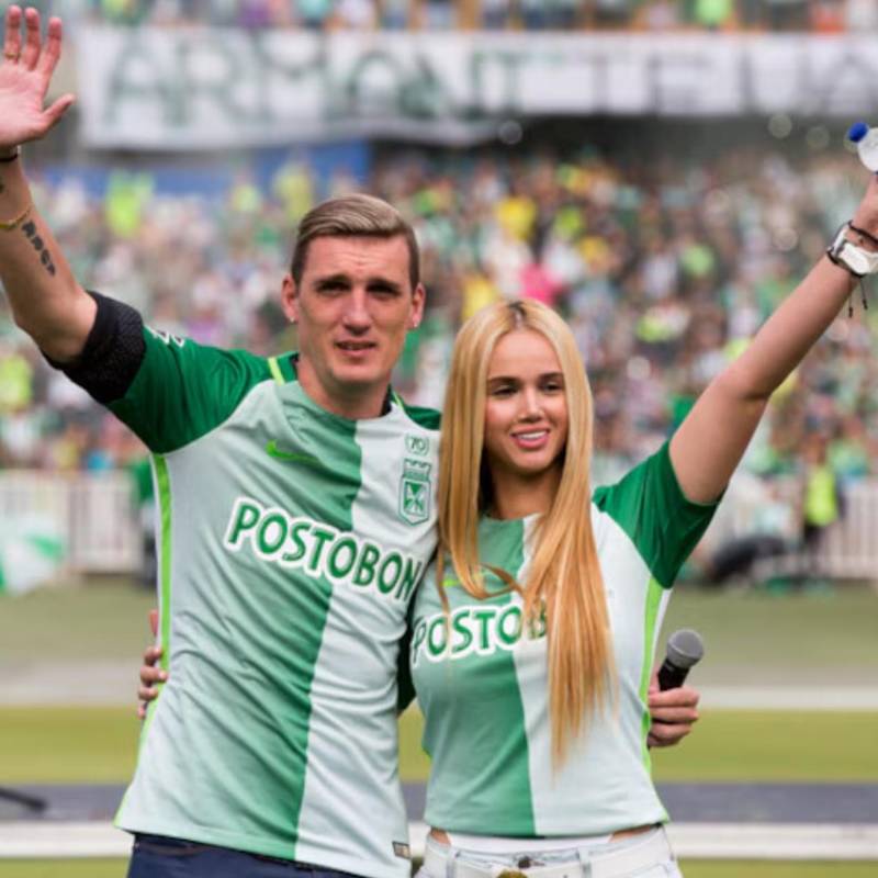 La empresaria Daniela Rendón Alzate, pareja del portero de Atlético Nacional Franco Armani, denunció el hurto de sus pertenencias personales y de las de su esposo en un vuelo de Avianca. FOTO: Colprensa