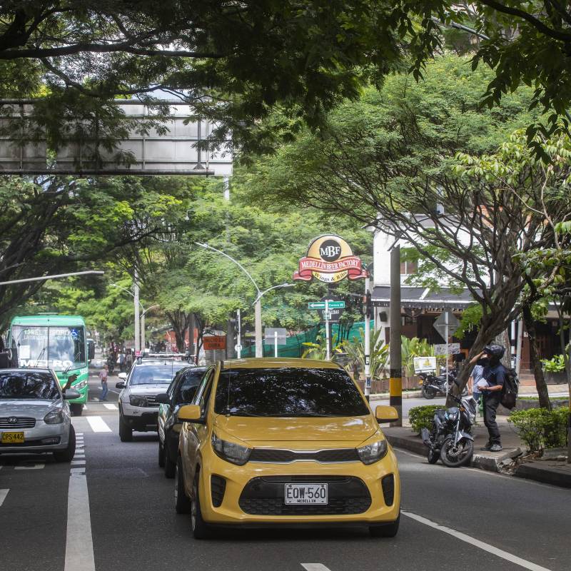 ¡Pilas! Así será el pico y placa para taxis en Medellín en el primer semestre de 2026