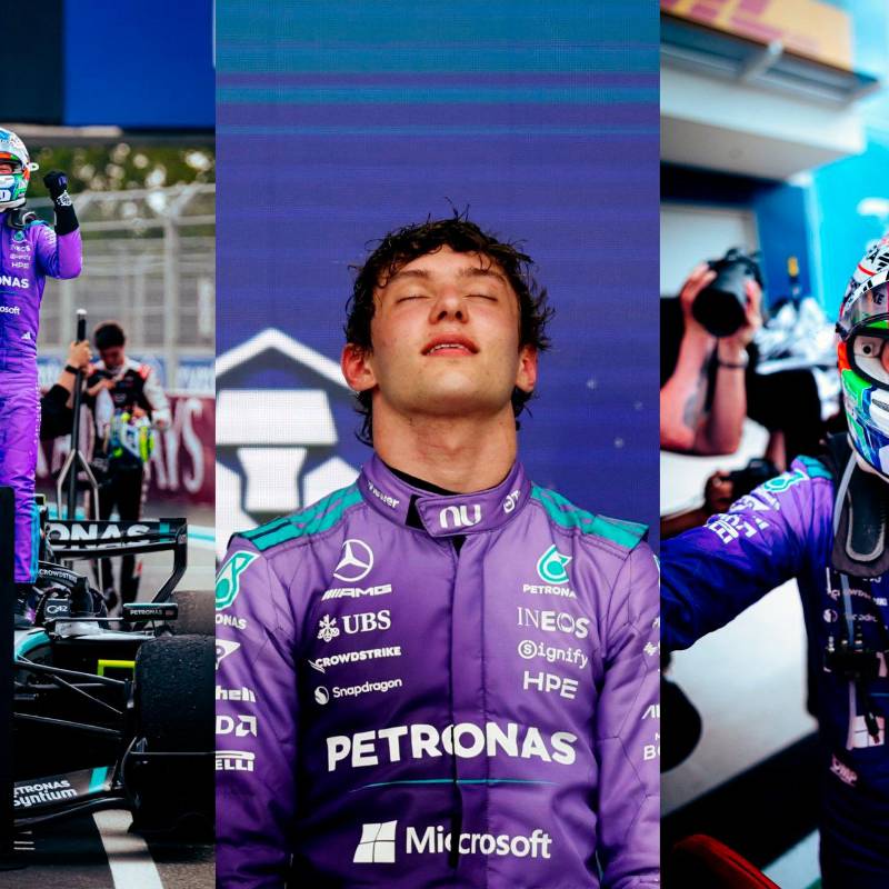 l joven piloto italiano Kimi Antonelli (Mercedes) afianzó su liderato de la Fórmula 1 al ganar este domingo el Gran Premio de Miami. FOTOS: CORTESÍA ESCUDERÍA MERCEDES