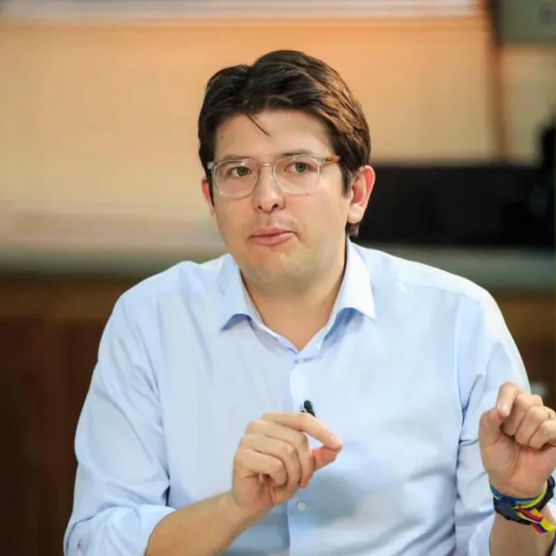 Fallecido senador Miguel Uribe Turbay. Foto: Camilo Suárez.