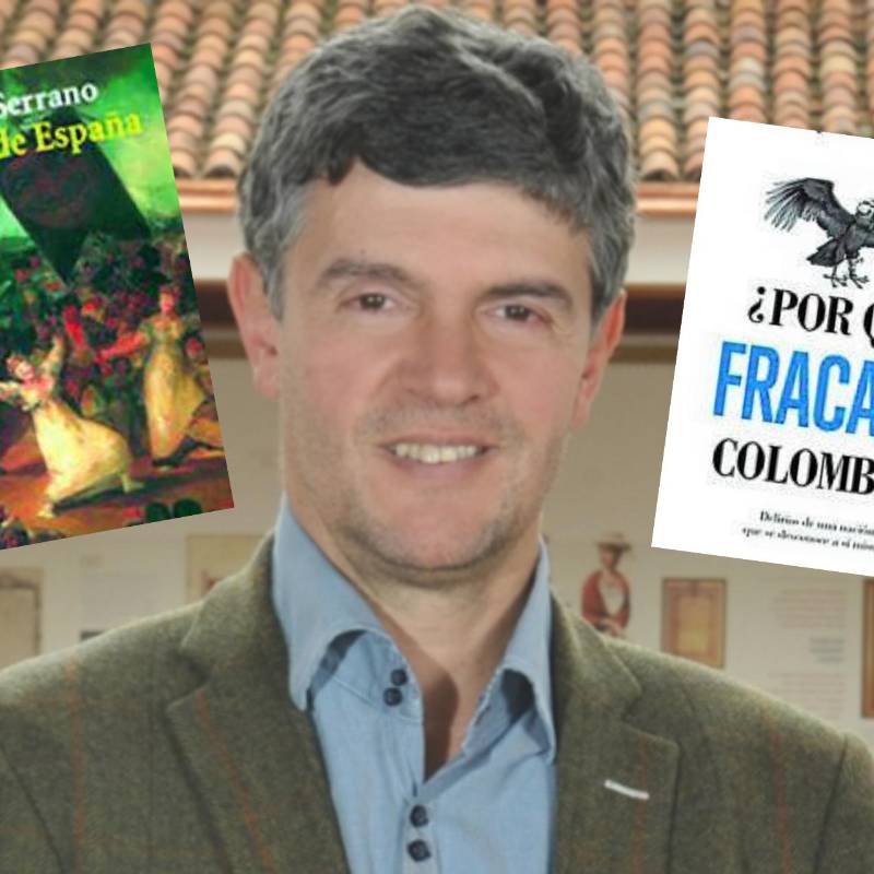 Serrano nació en Barrancabermeja y ha sido profesor de varias universidades en Bogotá. Fue director del Archivo Nacional entre 2019 y 2022. FOTO: Prensa Abelardo de la Espriella.