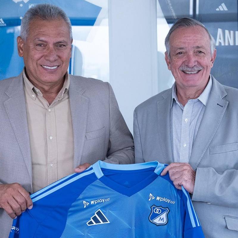 El club bogotano anunció la llegada del técnico que fue campeón de Liga en 2012, en reemplazo de David González, quien fue notificado que no seguía en el equipo. FOTO: Redes sociales @MillosFCoficial