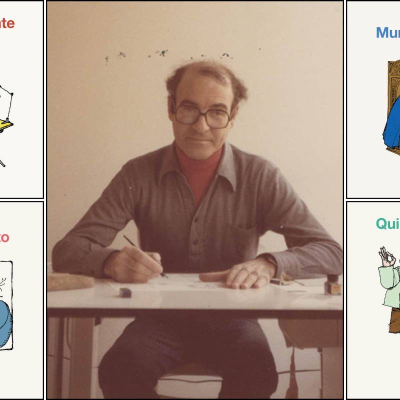 Algunos de los libros que ya se pueden conseguir en Colombia sobre el trabajo de Quino que no había sido publicado en el país. FOTOS Cortesía