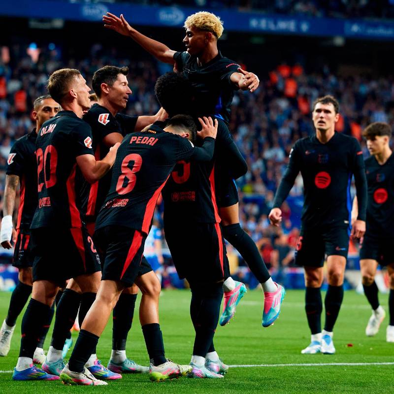 Tras el triunfo, Barcelona alcanzó los 85 puntos, producto de 27 victorias en los 36 partidos que ha disputado. FOTO: GETTY