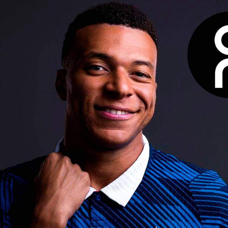El francés Kylian Mbappé es la nueva cara de On. FOTOS: X KMbappé y Onrunning