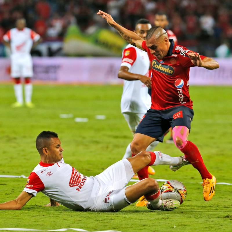 El futbolista Vladimir Marín fue una de las figuras del Medellín en el segundo semestre de 2014, cuando jugó la final contra Santa Fe. FOTO: JUAN ANTONIO SÁNCHEZ