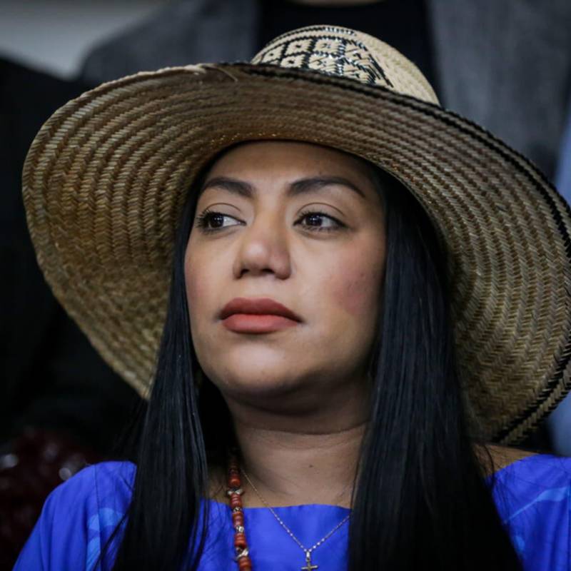 La senadora Martha Peralta es oriunda de La Guajira, el departamento más afectado por el entramado de corrupción de la UNGRD. Foto: Colprensa.