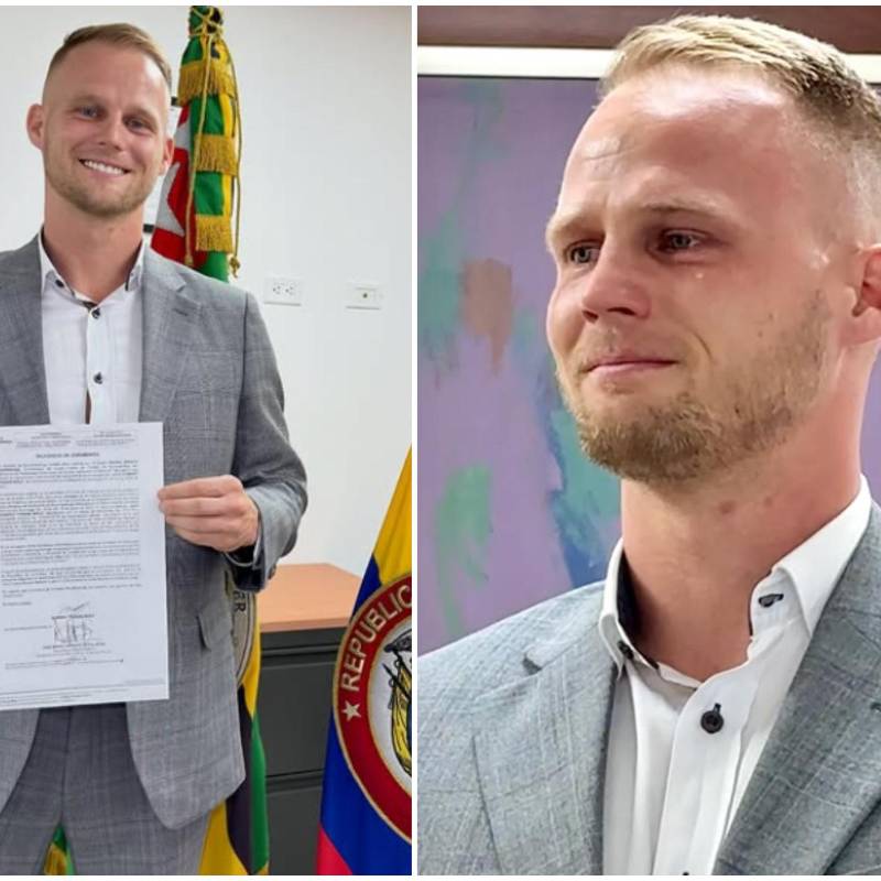El juramento representó el paso final de una trayectoria que comenzó en 2016, año en el que arribó al país con el objetivo de radicarse definitivamente para documentar su cultura y tradiciones. FOTO: Tomada de redes sociales @dominiccolombia