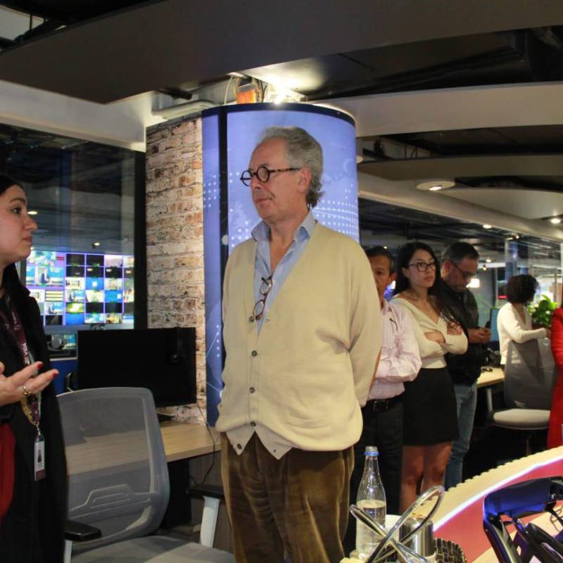 El Ministerio del Trabajo hizo presencia en las instalaciones de Caracol Televisión tras denuncias de presunto acoso sexual al interior de la compañía. FOTO: Ministerio del Trabajo