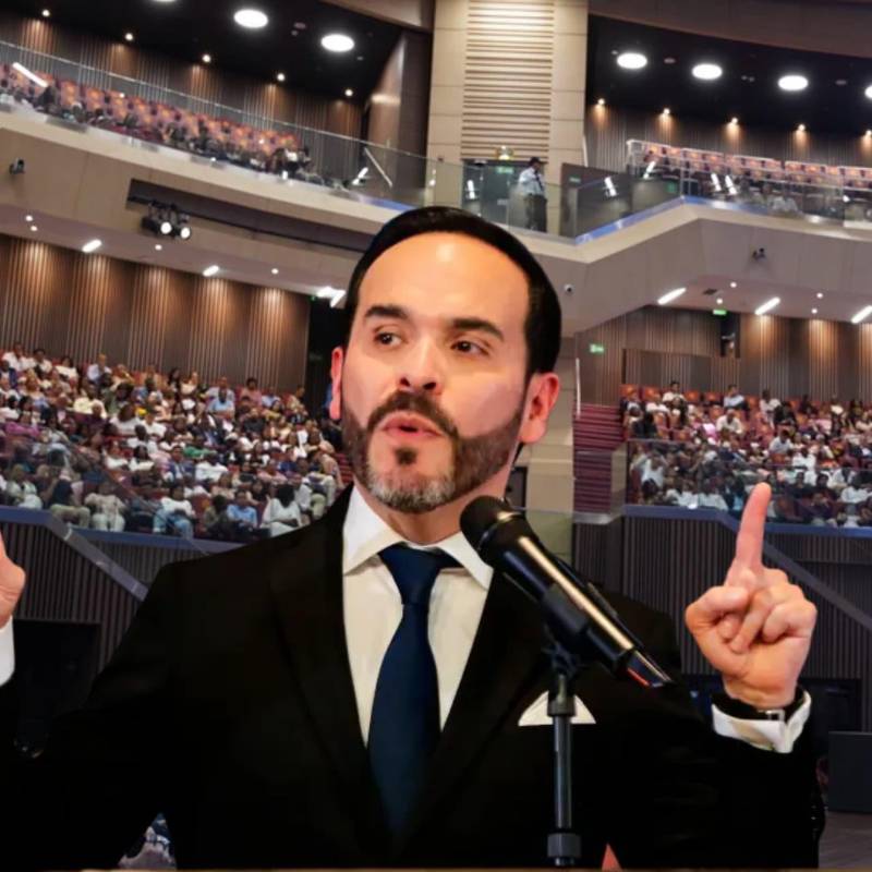Abelardo de la Espriella dejará a un lado la tradición de posesionarse en el Capitolio Nacional y lo hará en el auditorio principal de la Universidad Santiago de Cali. Foto: Colprensa/Cortesía