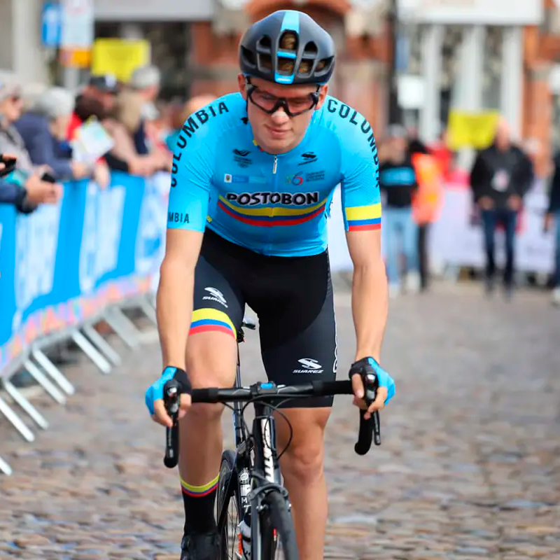 Germán Darío Gómez retomará su carrera en Europa. FOTO FEDECICLISMO