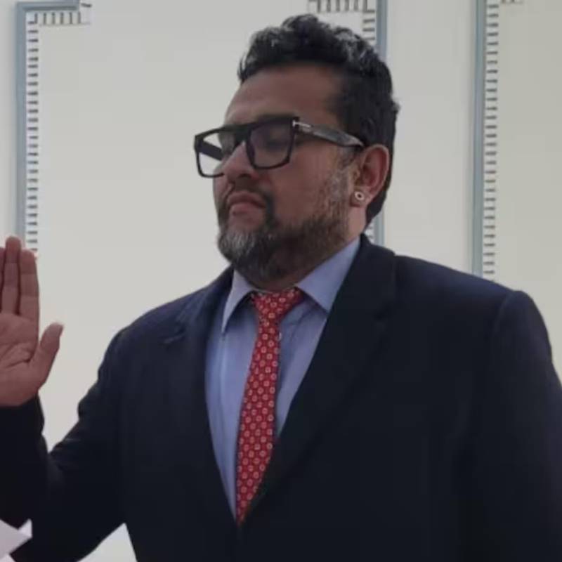 Zabala insiste en declararse inocente, a pesar de que la universidad Externado confirmó que él no se ha graduado. Foto: Cortesía.
