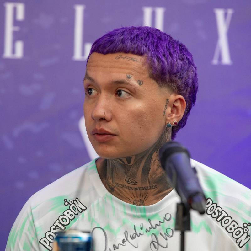 El cantante Bleesd, identificado como Stiven Mesa Londoño, es señalado de participar de un secuestro extorsivo en 2022. FOTO: Esneyder Gutiérrez
