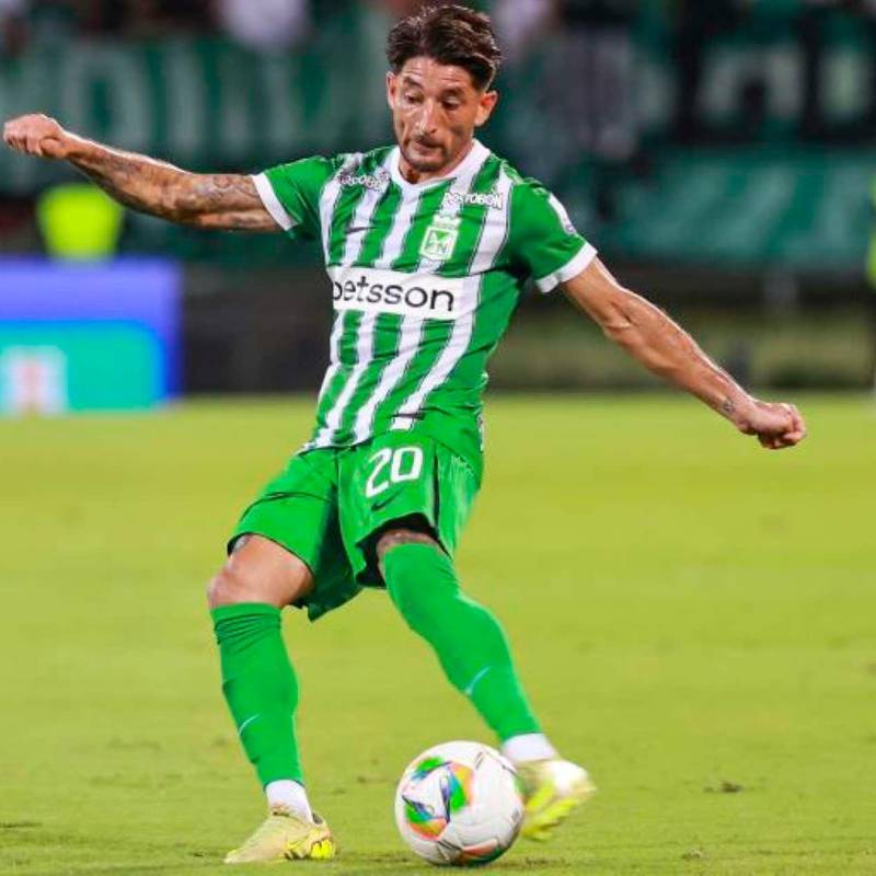 El argentino Milton Casco es uno de los jugadores foráneos que ya debutó en la Liga Betplay, dejando buena impresión entre los aficionados. FOTO MANUEL SALDARRIAGA 