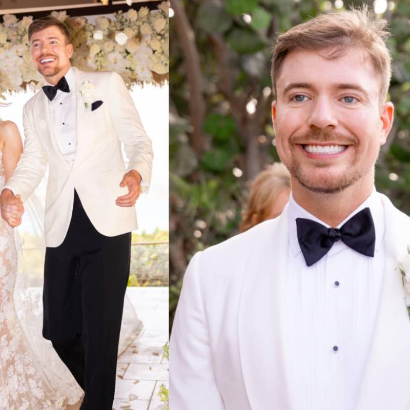 MrBeast y Thea Booysen celebraron su matrimonio en una ceremonia privada en Necker Island. Foto: redes sociales @mrbeast
