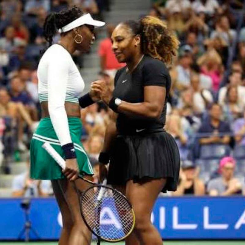 Las hermanas Serena y Venus Williams estarán en Wimbledon, competirán en el cuadro de dobles. En ese torneo ajustan seis coronas en dobles. FOTO GETTY 