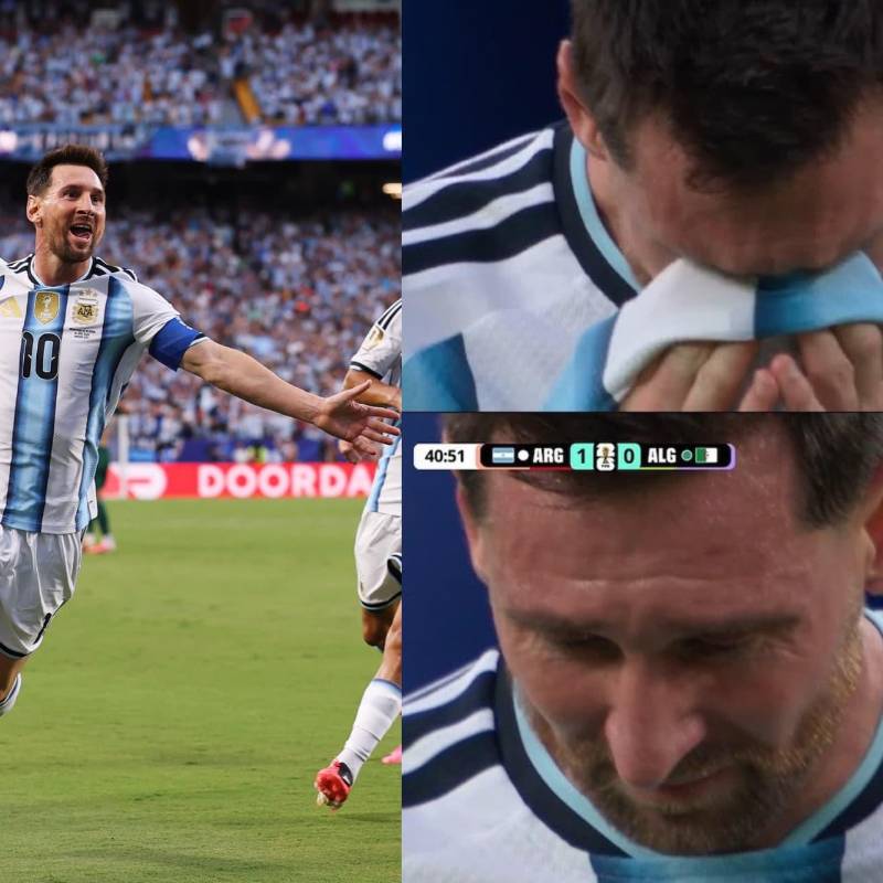 Messi explicó sus lágrimas después de su primer gol en el Mundial: Foto: FIFA / Captura de video redes sociales