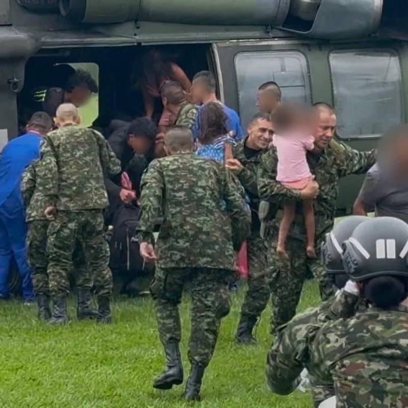 Los hermanos fueron rescatados en una operación en la madrugada del 31 de marzo.