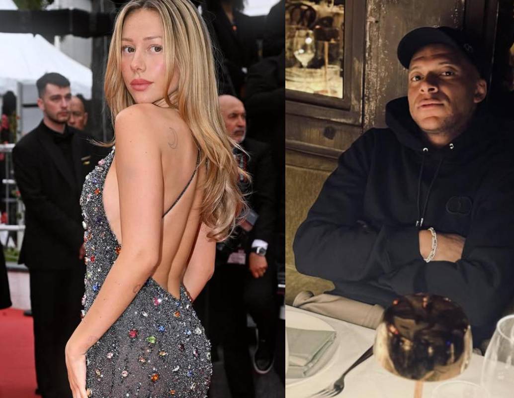 Ester Expósito reaccionó a las preguntas sobre su cercanía con Kylian Mbappé. FOTO: Instagram, Ester Expósito/Kylian Mbappé.