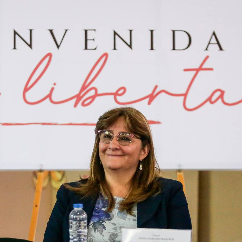 Ángela María Buitrago asumió como ministra de Justicia el 8 de julio de 2024. FOTO: Colprensa