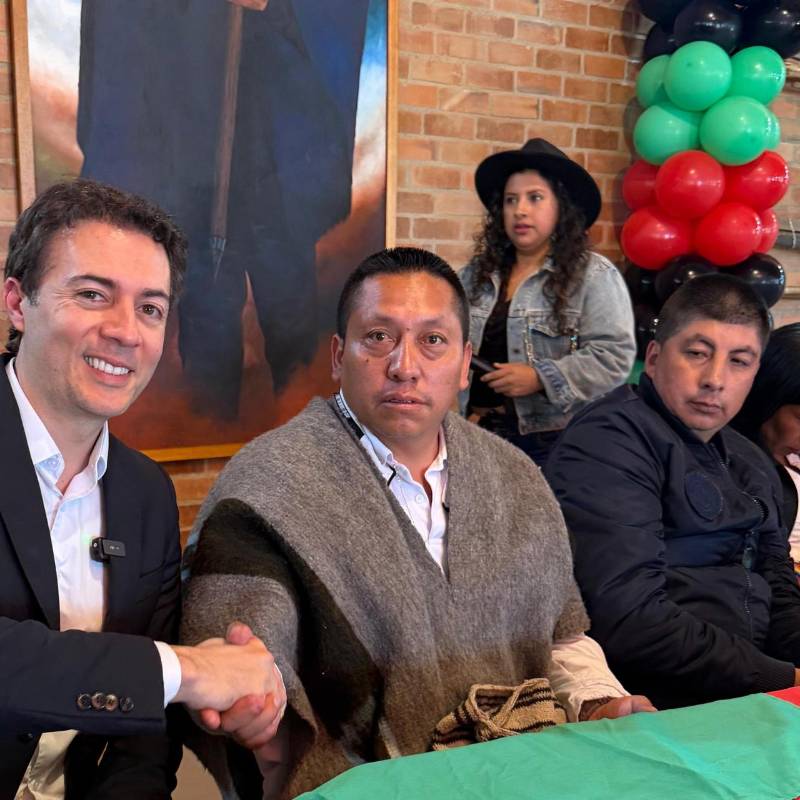 Quintero recibió el aval tras una reunión con la colectividad en Pasto. FOTO: CORTESÍA.