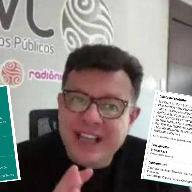 Morris, actual gerente de RTVC, tiene varias denuncias por supuesto/presunto acoso y otro tipo de violencias basadas en género en su contra. Foto: Suministrada/Sebastián Nohra @SebastianNohra