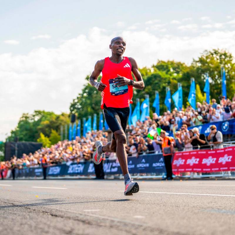 Sebastian Sawe es la cara del atletismo keniata en la actualidad. FOTO: Instagram sebastian sawe