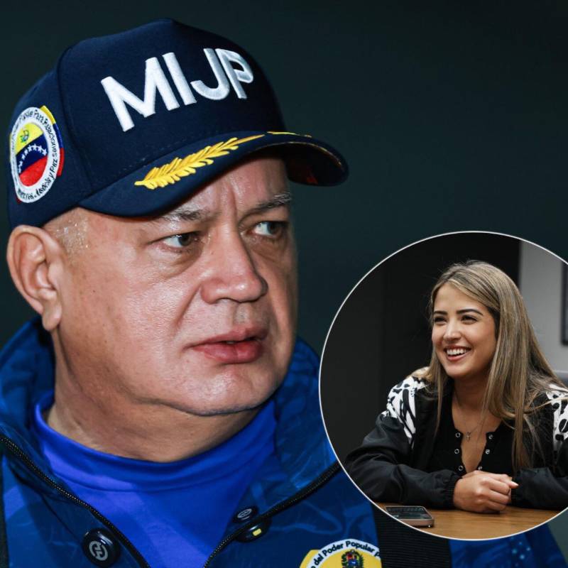 Diosdado Cabello buscaría mantener su influencia en el poder promoviendo a su hija, Daniella Cabello, como posible presidenta de Venezuela. Fotos: Getty Images y @DaniCabello_11
