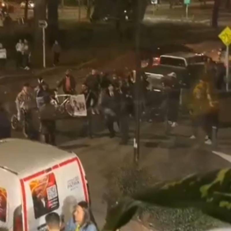 La sede de campaña está ubicada en el Parkway de Teusaquillo. Foto: Captura de video.