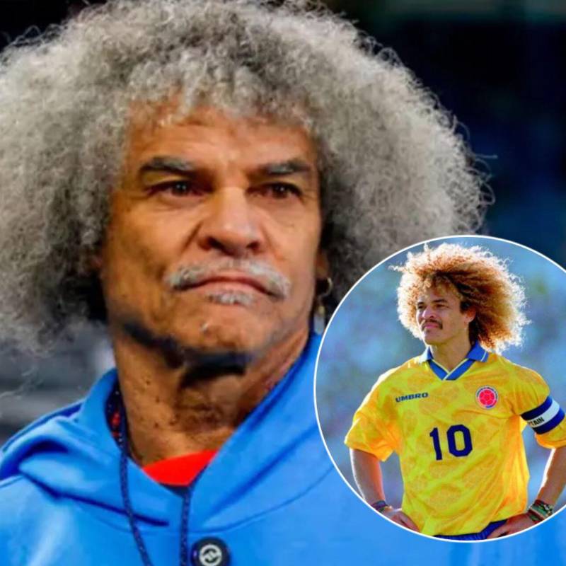 El 10 colombiano fue tentado con millonaria cifra para cortarse su cabellera que conserva hasta el día de hoy. Fotos: Getty Images