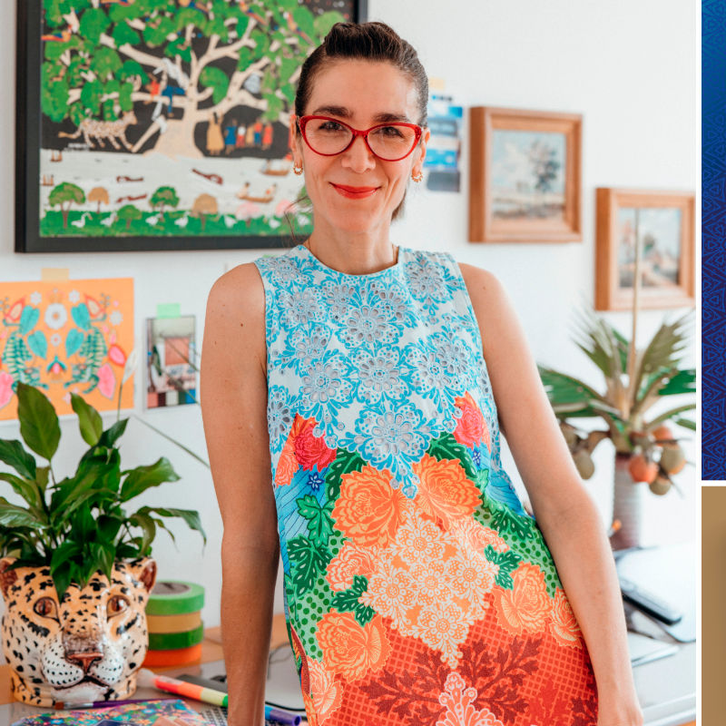 Catalina Estrada ha colaborado con marcas como Disney, Netflix, Xbox, Paul Smith, Coca-Cola, Microsoft, Camper, Nike, Levis, Smart/Mercedes Benz, Paulo Coelho, Unicef entre otras. Abajo la caja y portada de su libro arte que sacó Celsia. FOTOS Cortesía