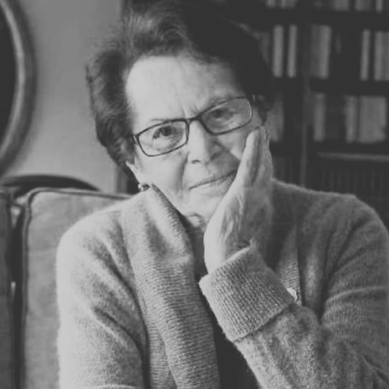 Murió Lucy Nieto de Samper a los 102 años: seis décadas de periodismo narrando a Colombia. Foto: redes sociales @JoseMAcevedo