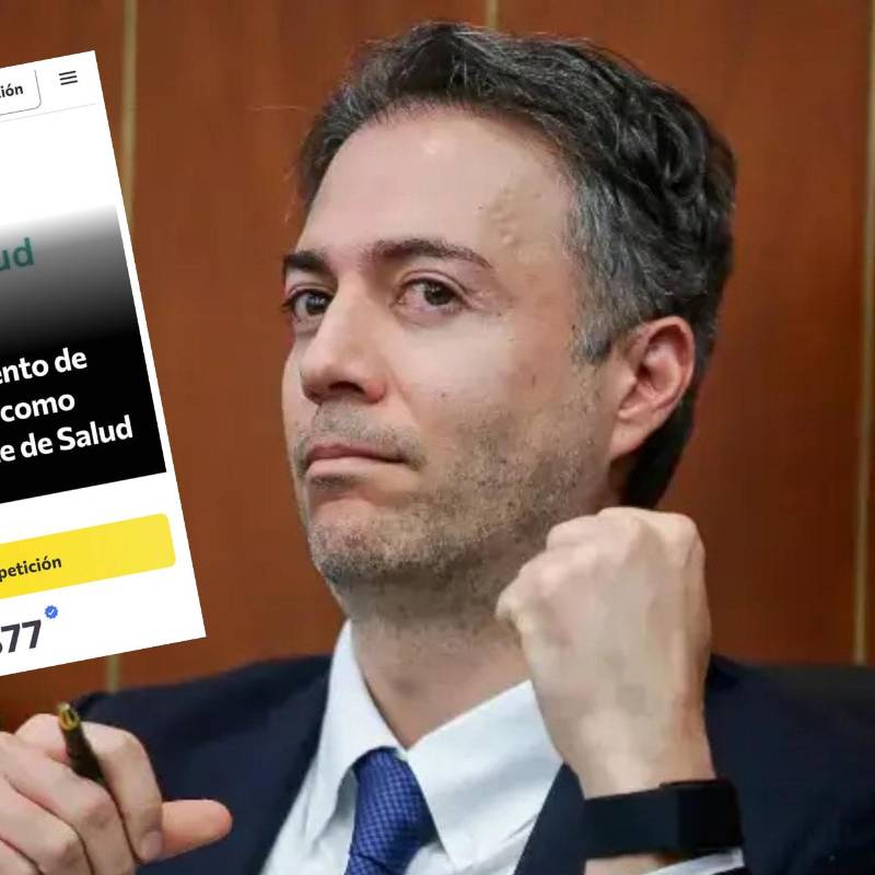 Tras el nombramiento de Daniel Quintero como Superintendente Nacional de Salud, miles de ciudadanos han expresado su rechazo a la decisión. Foto: