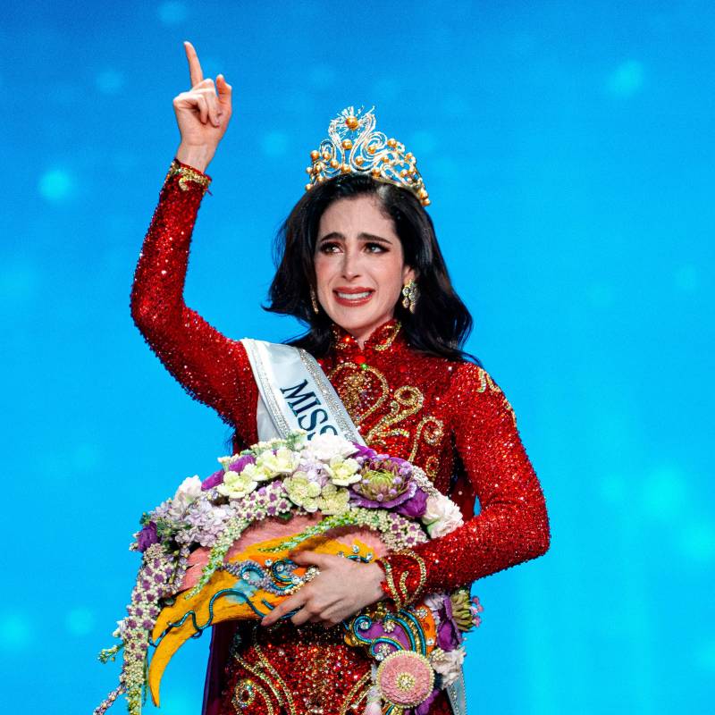 Fátima Bosch, de México, ganó el concurso de Miss Universo en medio de las polémicas. FOTO Getty