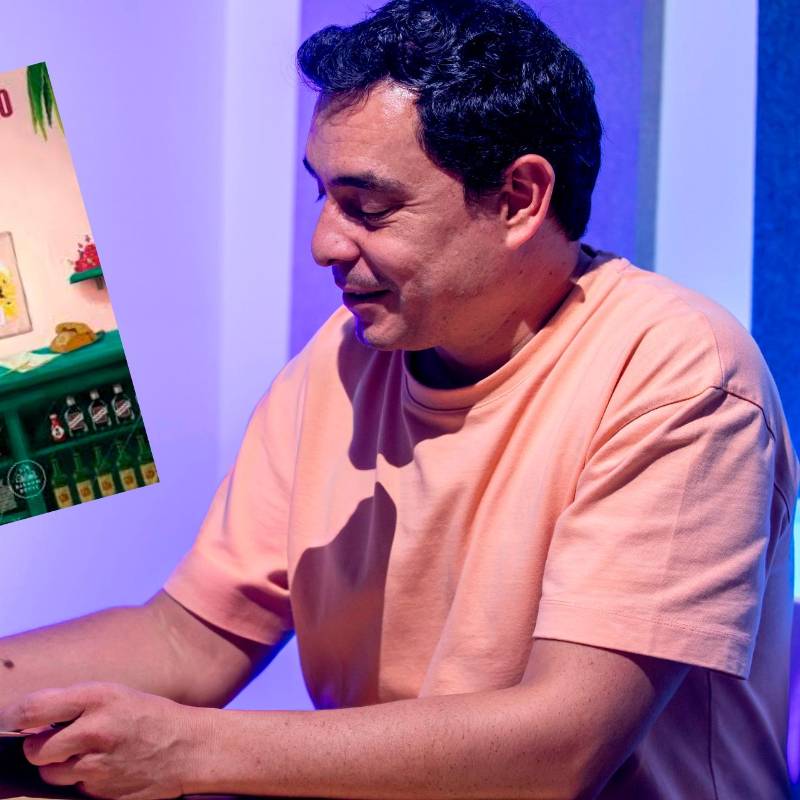 Dany Hoyos está presentando Primavera en la Fiesta del Libro y la Cultura. FOTO Horus Amaya