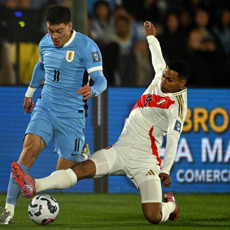 La Selección de Uruguay clasificó al Mundial 2026 tras ganar un partido contra Perú. FOTO: Conmebol