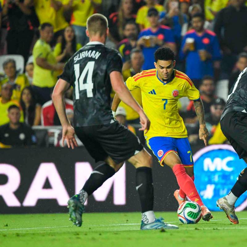 Colombia venció a Nueva Zelanda 2-1 en el duelo amistosos disputado en Estados Unidos. FOTO: CORTESÍA FCF